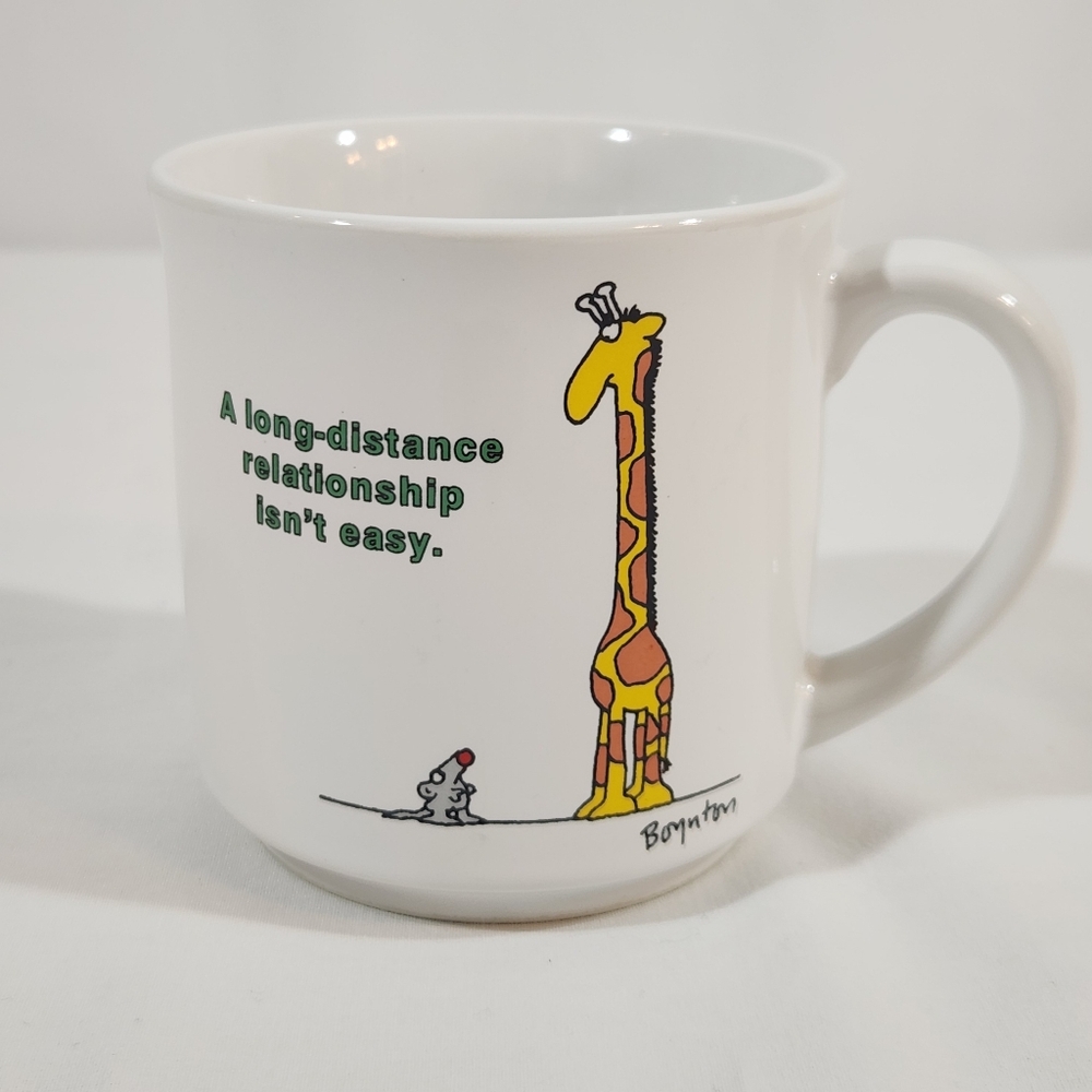 Bonton Giraffe Mouse Mug Cup Coffee Tea